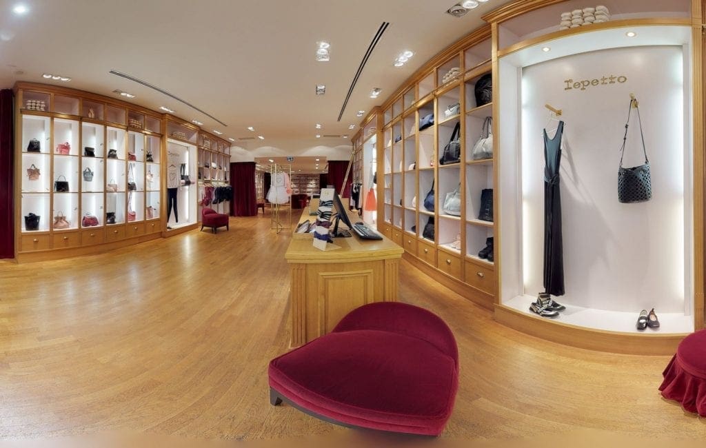 Boutique virtuelle Repetto