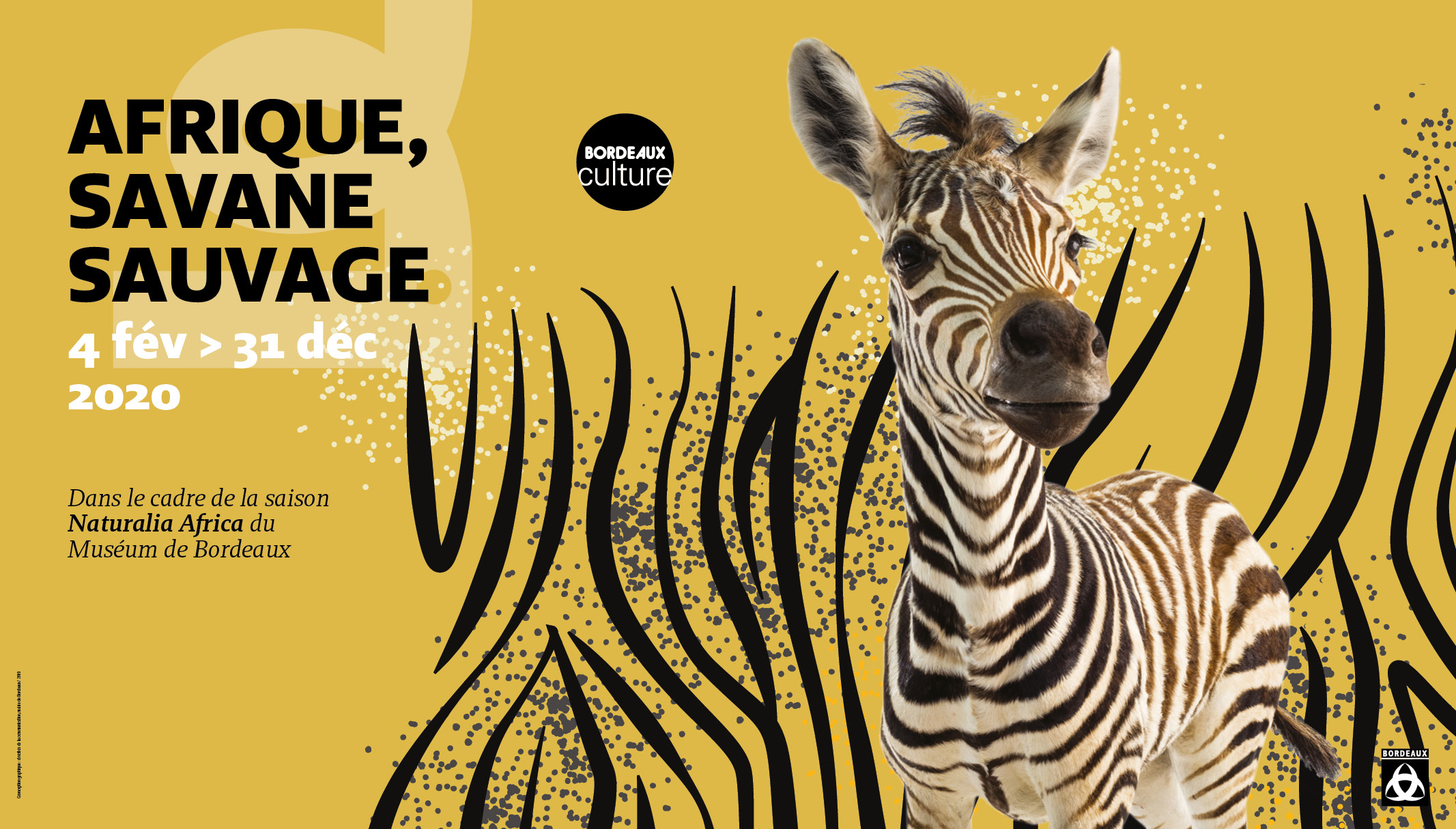 Affiche Afrique savane sauvage