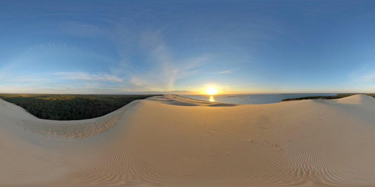 visite virtuelle région dune du pyla