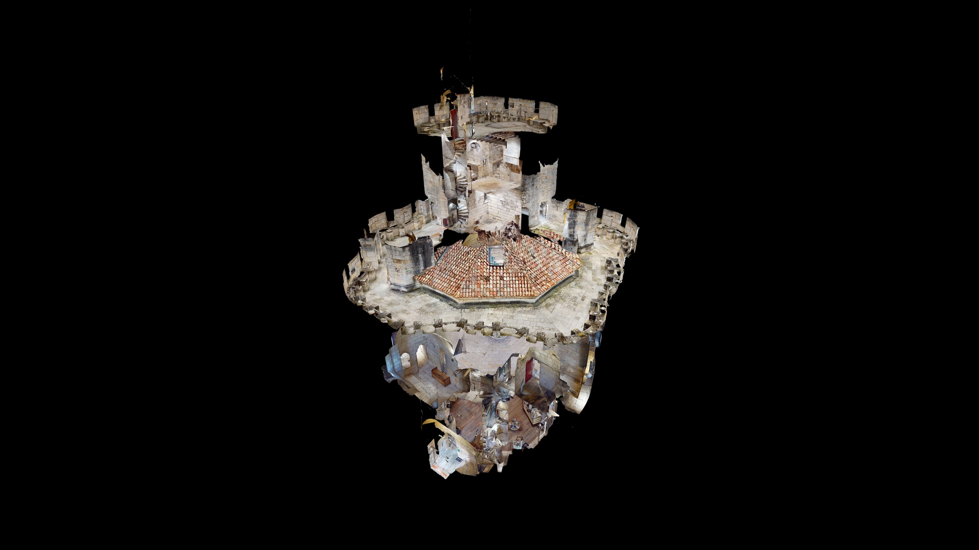 Vue 3D tour Saint Nicolas