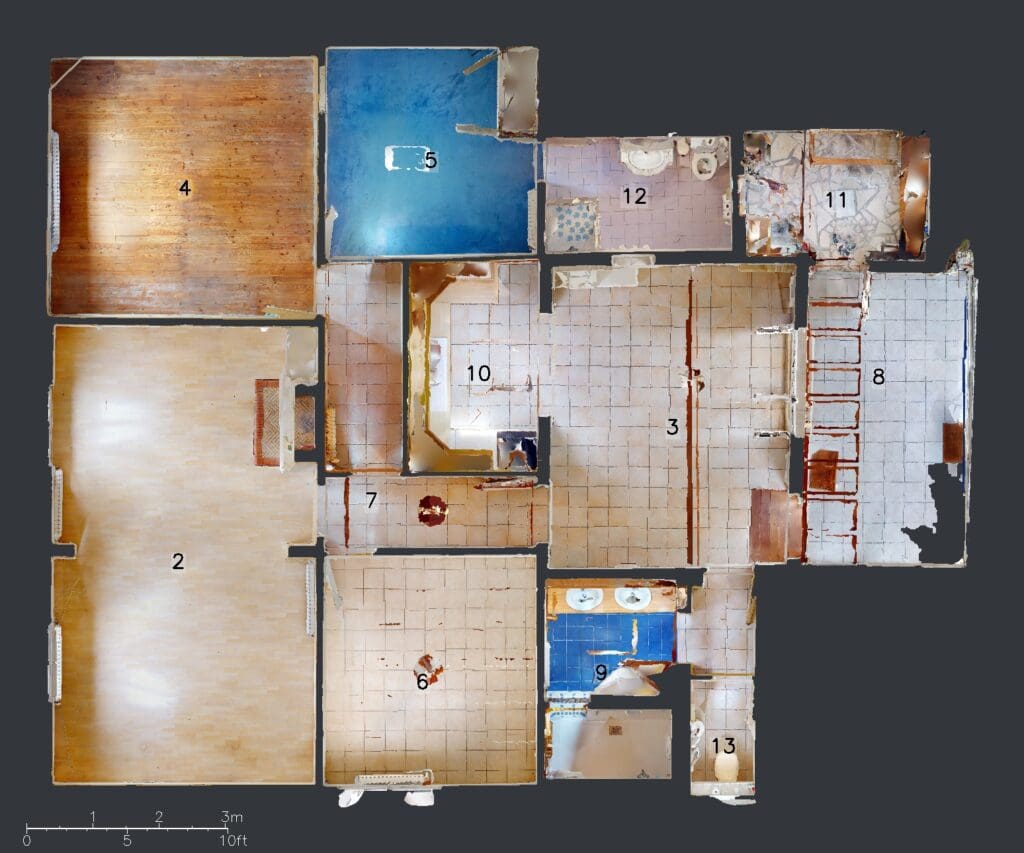 Plans 3D Matterport appartement