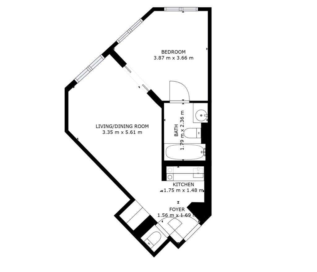 Plan 2D Appartement Matterport