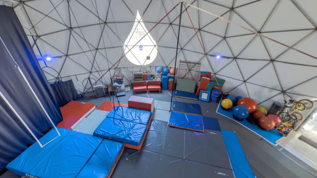 Dome de cirque prise aérienne n°1