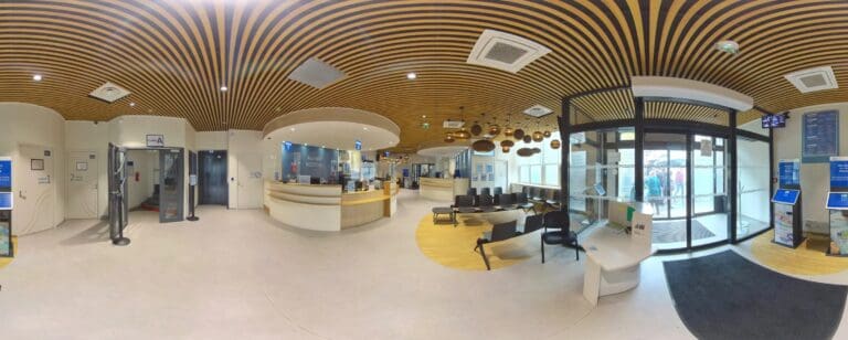 Visite virtuelle centre de santé Réaumur - CPAM de Paris