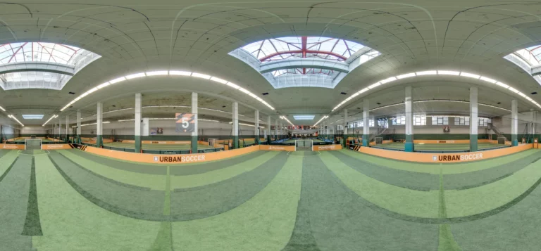visite virtuelle complexe sportif Urban Soccer