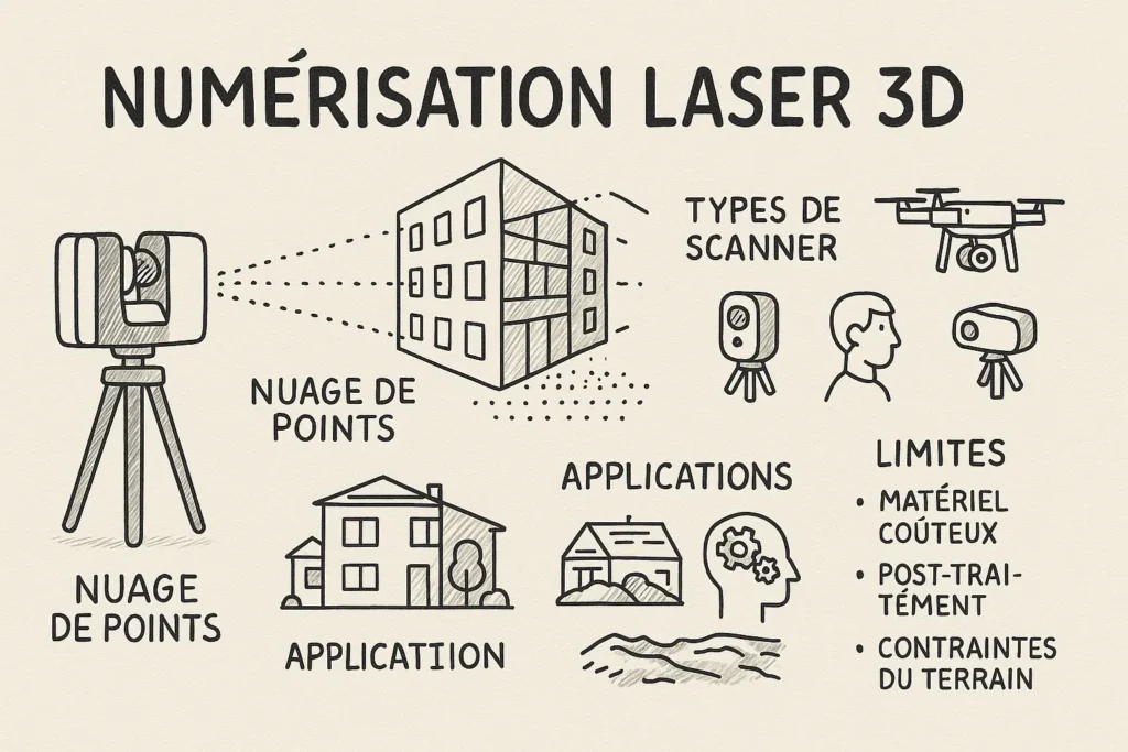 Numérisation laser 3D