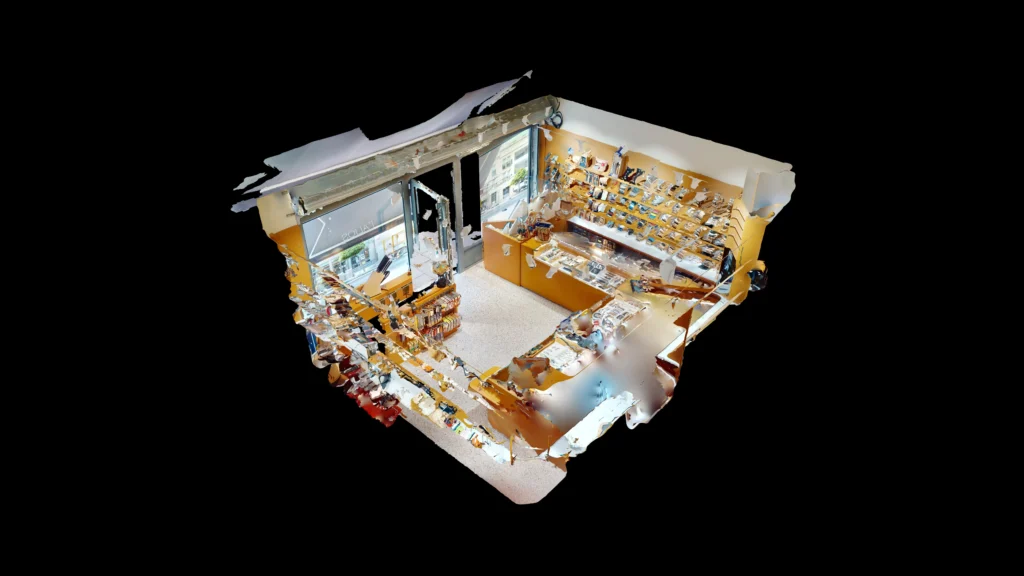visite virtuelle d'une boutique intégrée sur google my business