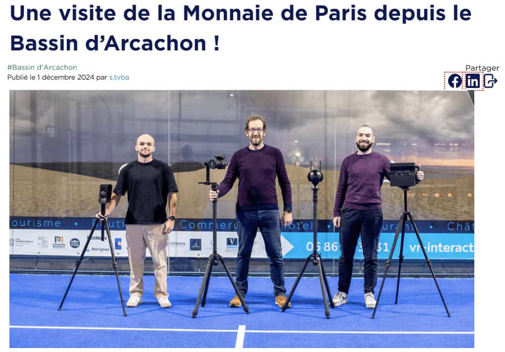 Article TVBA - Monnaie de Paris