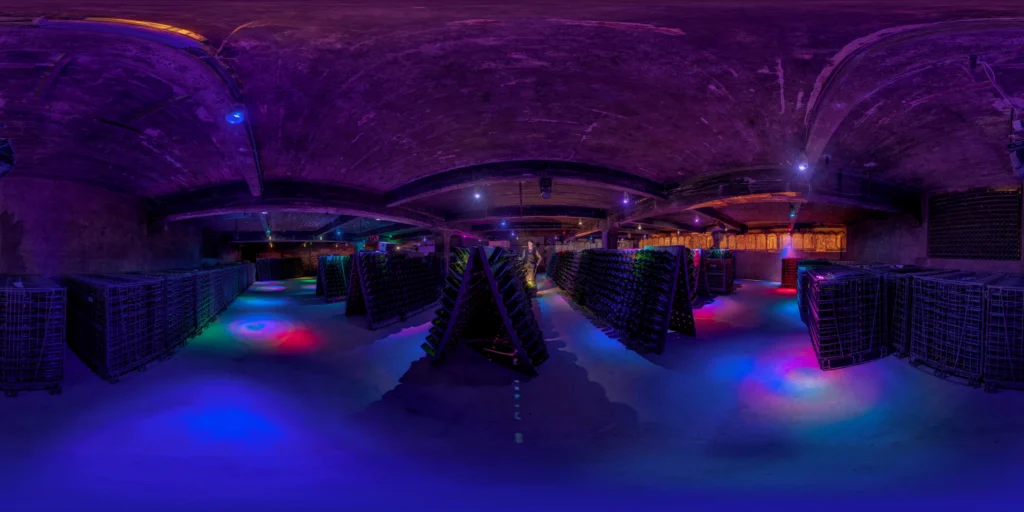 Visite virtuelle 360 vin Maison Guinot, expérience immersive