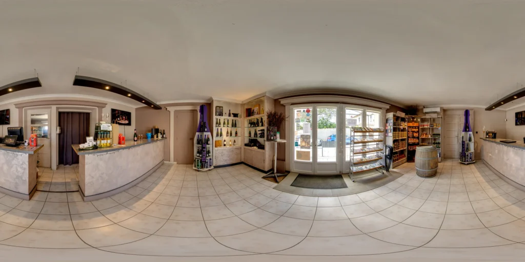 Expérience interactive dans un château grâce à la visite virtuelle